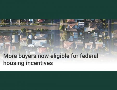 More buyers now eligible for federal housing incentives